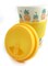 TINYMILLS Pineapple Hawaii Luau Travel Mug - Eco-Friendly Reusable Plant Fiber Travel Mug with Tropical Pineapple Design